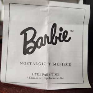 Barbie nostalgia timepiece